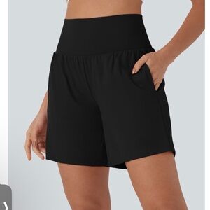 HALARA Women's Black High-Waisted Shorts